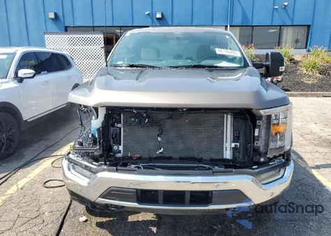 2022 Ford F150 Supercrew из США, поврежденный, VIN 1FTFW1E84NKD86317